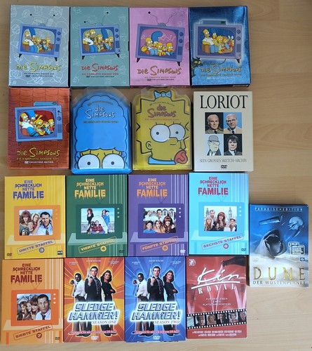 Dvd sammlung simpsons - dvd,