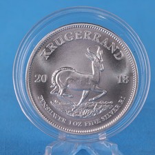 Südafrika 1 Rand 2018 Krügerrand 1 OZ Silber 999 St