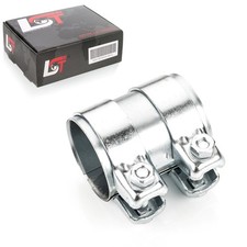 Exhaust clamp pipe connector