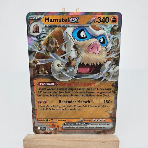 Pokemon karte mamutel - karte:,