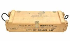 Armee Transportkiste Holzkiste C704 Munitionskiste Lagerbox Werkzeugkiste Box 