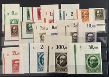 BAYERN 1919 152-170B ** POSTFRISCH TADELLOS SATZ oft PLATTENNUMMER(M5810