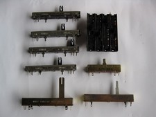 Konvolut Schieberegler Potentiometer