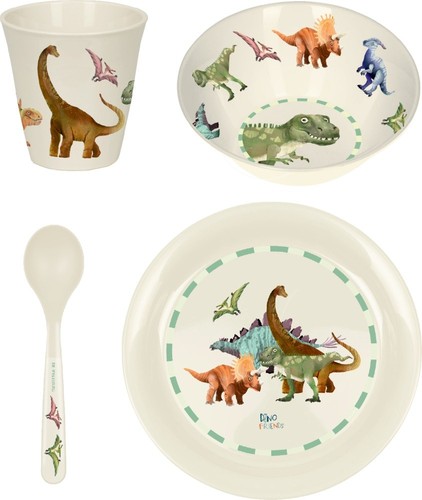 Geschirrset geschenkset dino - geschirrset,