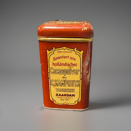 Alte blechdose cacao - blechdose, c