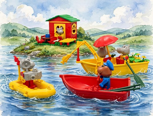 Lego fabuland das - fabuland, **