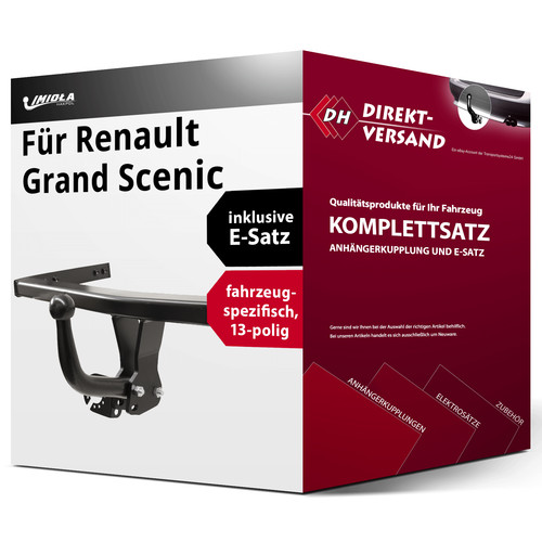 Anhängerkupplung starr - , +