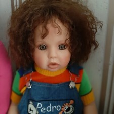 Künstlerpuppe "Pedro"  Gerlinde Feser, Inkl. Zertifikat 