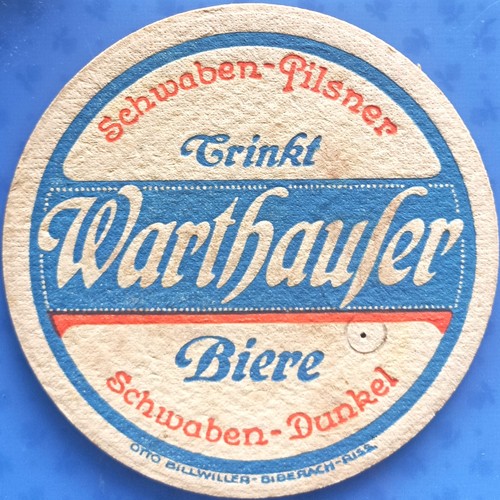 Alter bierdeckel brauerei - alter, vk