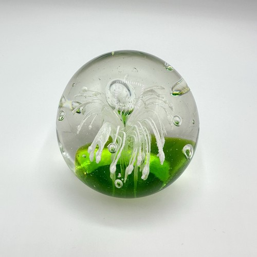 Briefbeschwerer glas blüte - glas,