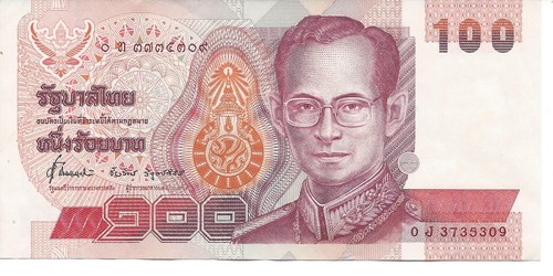 Geldschein banknote thailand - geldschein,