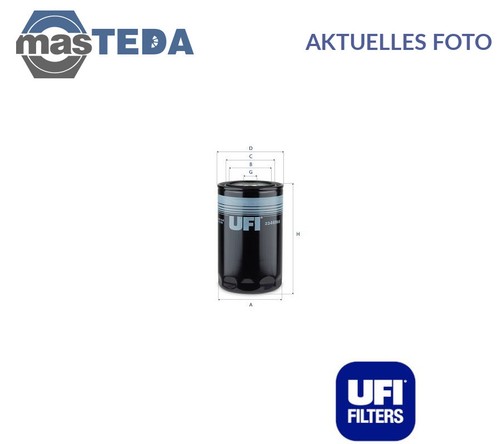 2346900 motor ölfilter ufi - motor,