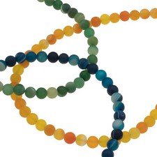 Kette mit Achat marmoriert 8