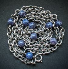 Lange Designer Kugel Kette min