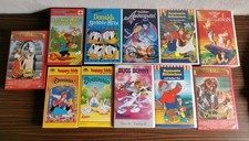 Sammlung Kindervideos Disney Märchen VHS Videokassetten Zeichentrick