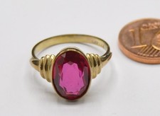 Solitär Ring Spinell rosa