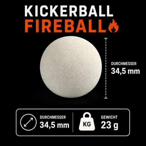 Kickerball profi fireball - fireball, i