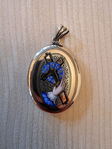 Biedermeier medaillon - biedermeier,