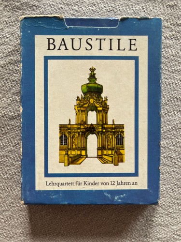 Lehrquartett baustile - lehrquartett, "baustile"