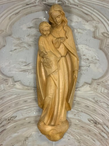 Sakral skulptur heilige maria - skulptur,