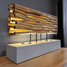 Treibholz Lampe Echtholz LED