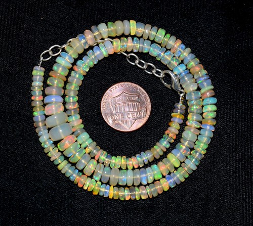 äthiopische opal halskette - Äthiopische,