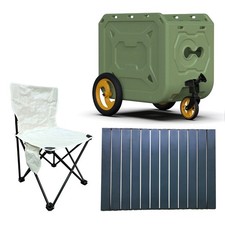 Grün Fahrradanhänger Mit