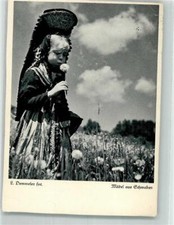 39881484 - Maedel Pusteblume Foto: Demmeler Trachten Schwaebisch 1940