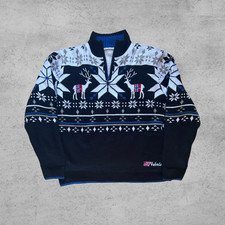 Vintage Nebulus Nordic Reindeer Knit Sweater - Women’s XL (fits Men’s L)