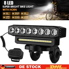 LED Fahrradlichter Mit Hupe