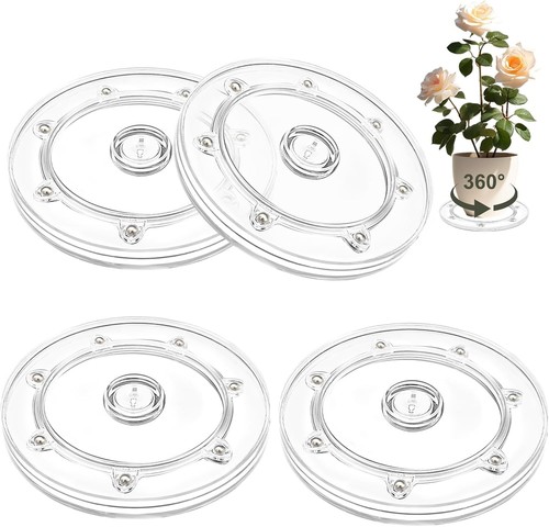 Acryl drehteller 15cm 4er set - drehteller,