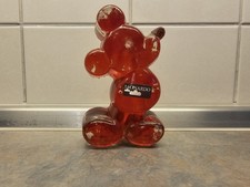 Leonardo Mickey Mouse aus Glas 13,2cm 0,7KG 90eR Jahre - Selten