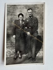 orig. Foto AK Soldat WK2 WW2 WH Portrait Uniform um 1940