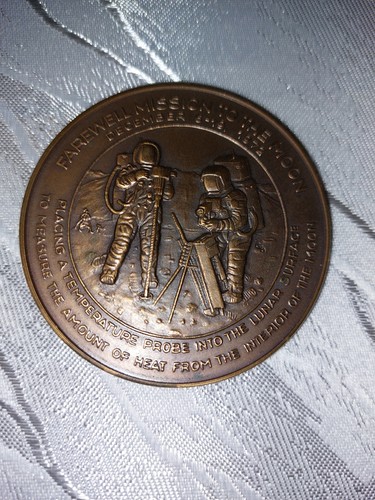 Gedenkmedaille apollo - gedenkmedaille, 12