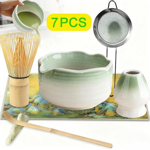 Matcha tee set teiliges - tee, 7-teiliges