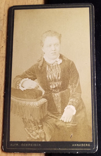 Sitzende frau 1880 90er - ca., 1880/90er