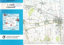 Topographic map 1:50,000