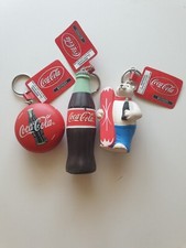 3 Original  Coca Cola Schlüsselanhänger /Keyring anno 2000