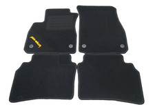 Opel Insignia B ab 2017 1x Fußmatten Satz vorn und hinten schwarz weiße Naht Neu