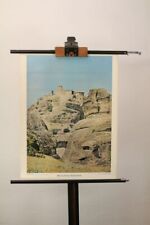 Kunstdruck Schulwandkarte China Große Mauer Weltwunder Lehrtafel Rollkarte