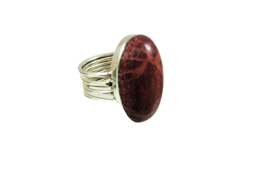 Korallen ring größe - ring, 57