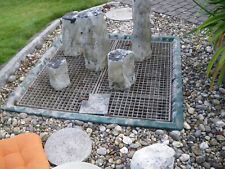 GFK Teich-Becken groß 135 x 135 x 30 Wanne für Quellstein Brunnen Wasserspiel 