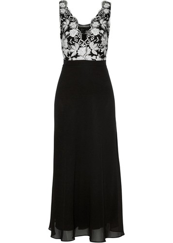 Chiffonkleid mit
