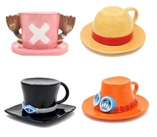 One Piece Tasse Ruffy Ace Sabo