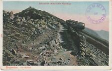 GB VILLAGE POSTMARKS CDS LLANBERIS (Caernarvonshire) + SUMMIT OF SNOWDON 1909