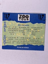U2 Bono Konzertticket Original