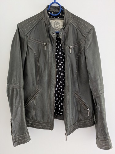 Manguun damen lederjacke - damen,
