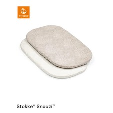 Stokke® Snoozi™ Spannbettlaken 2er-Pack Dandelion Beige/ Vanilla Cream