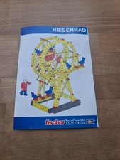fischertechnik Riesenrad 30334 in neuwertigem Zustand mit Anleitung vollständig