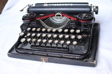 Underwood antike Schreibmaschine von 1927 made in USA